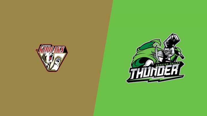 2025 Camrose Kodiaks vs Drayton Valley Thunder