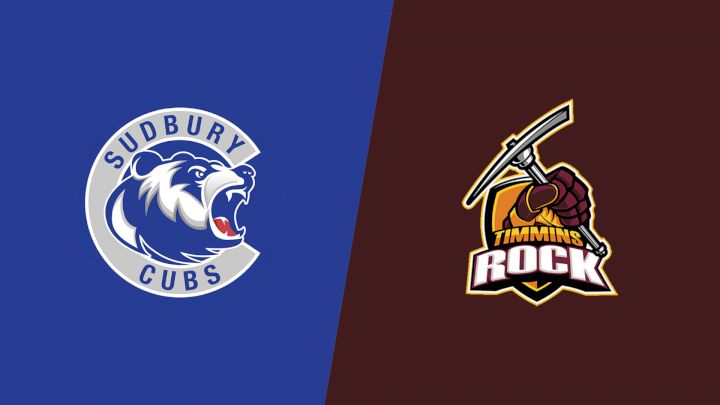 2026 Greater Sudbury Cubs vs Timmins Rock