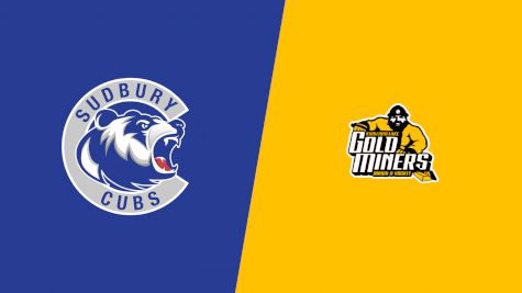 2026 Greater Sudbury Cubs vs Kirkland Lake Gold Miners