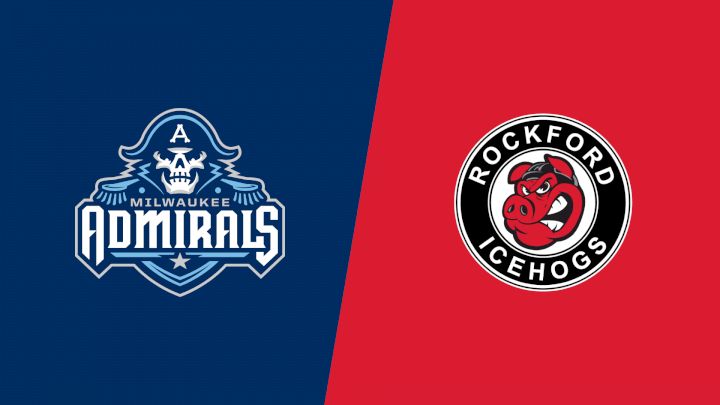 2026 Milwaukee Admirals vs Rockford IceHogs