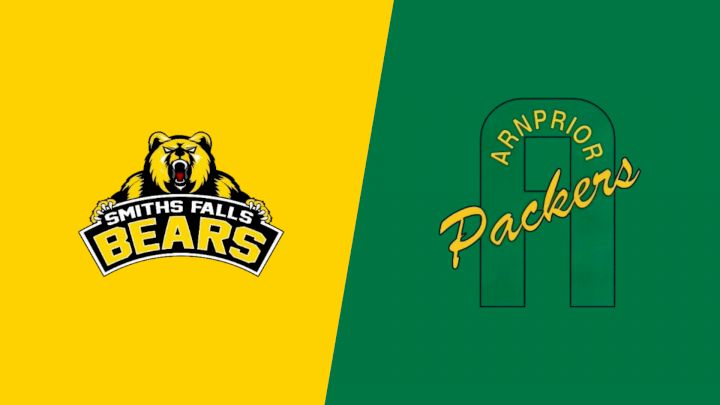 2026 Smiths Falls Jr. Bears vs Arnprior Packers