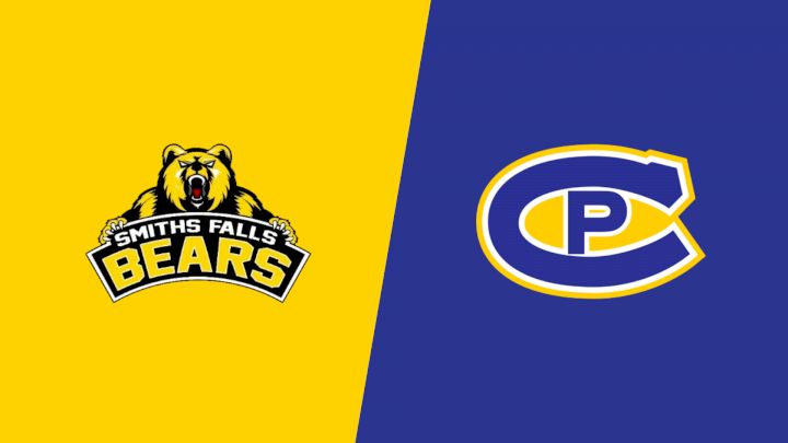 2026 Smiths Falls Jr. Bears vs Carleton Place Jr Canadians