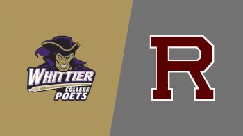 Replay: Whittier vs Redlands | Oct 11 @ 7 PM