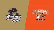 Replay: Whittier vs Caltech | Oct 14 @ 7 PM
