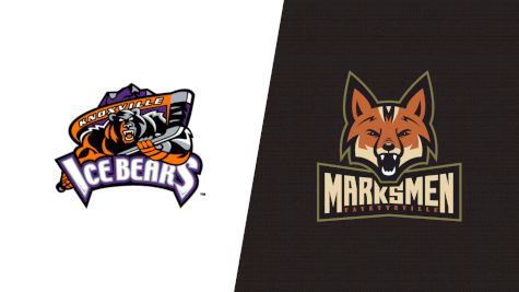 2026 Knoxville Ice Bears vs Fayetteville Marksmen