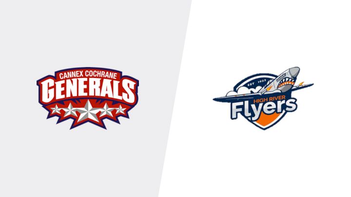 2025 Cannex Cochrane Generals vs High River Flyers