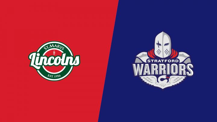 2026 St. Marys Lincolns vs Stratford Warriors