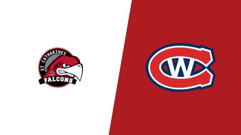 2026 St. Catharines Falcons vs Welland Jr. Canadians