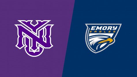 Replay: NYU vs Emory | Oct 12 @ 2 PM