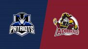 Replay: Home - 2026 Patriots vs Admirals | Feb 5 @ 7 PM