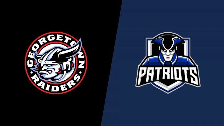 2026 Georgetown Raiders vs Toronto Patriots