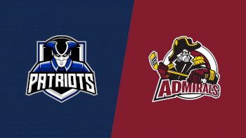 Replay: Home - 2025 Patriots vs Admirals | Oct 9 @ 7 PM