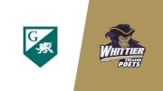 2025 Grossmont College vs Whittier - Men's Water Polo