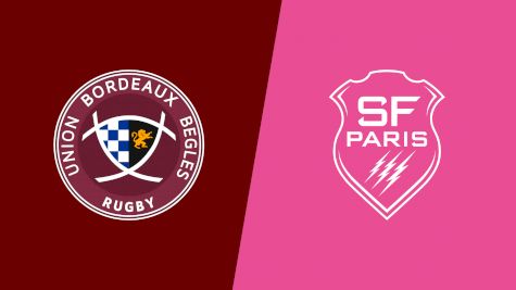 2025 Stade Francais vs Union Bordeaux Begles