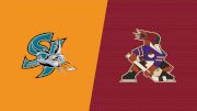 2026 San Jose Barracuda vs Tucson Roadrunners