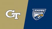 Replay: Georgia Tech vs Emory | Oct 11 @ 11 AM