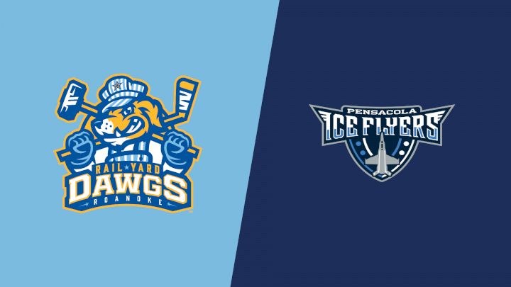 2025 Roanoke Rail Yard Dawgs vs Pensacola Ice Flyers