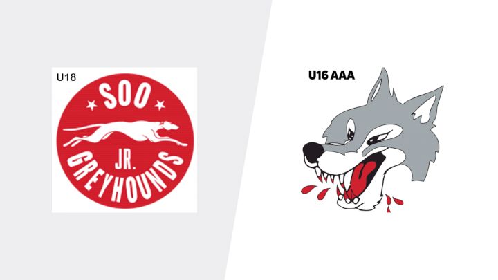 2026 Soo Jr. Greyhounds U18 AAA vs Sudbury Wolves U16 AAA