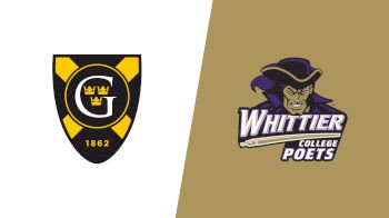 Replay: Gustavus Adolphus vs Whittier | Mar 2 @ 11 AM