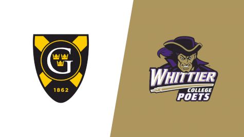 2026 Gustavus Adolphus vs Whittier