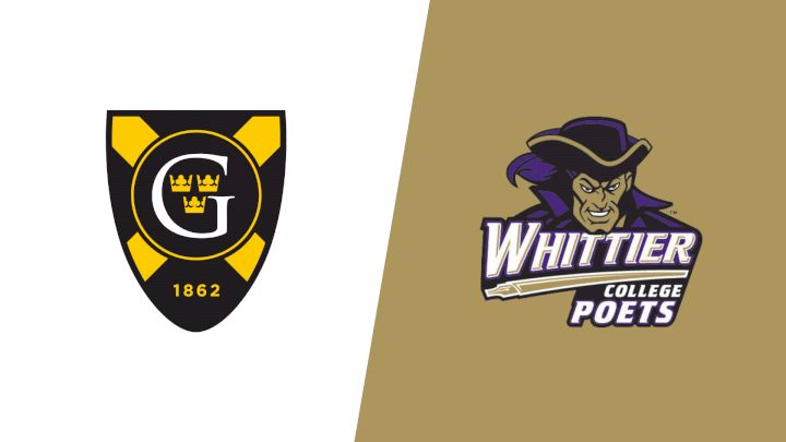2026 Gustavus Adolphus vs Whittier