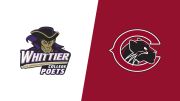 Replay: Whittier vs Chapman | May 1 @ 3 PM