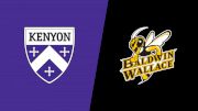2026 Kenyon vs Baldwin Wallace - Men's Lacrosse