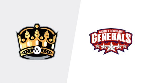 2026 Agra Risk Wheatland Kings vs Cannex Cochrane Generals