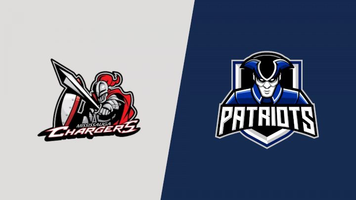 2026 Mississauga Chargers vs Toronto Patriots