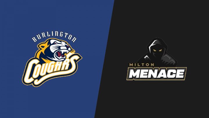 2026 Burlington Cougars vs Milton Menace