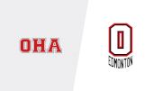 2026 OHA U18 Fem. Prep vs OHA Edmonton U18 Fem. Prep