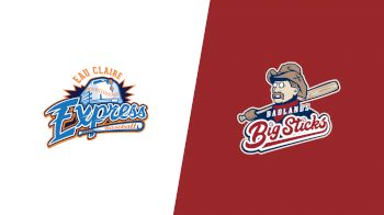 Replay: Eau Claire Express vs Badlands Big Stick - 2026 Express vs Big Sticks | Jun 6 @ 6 PM