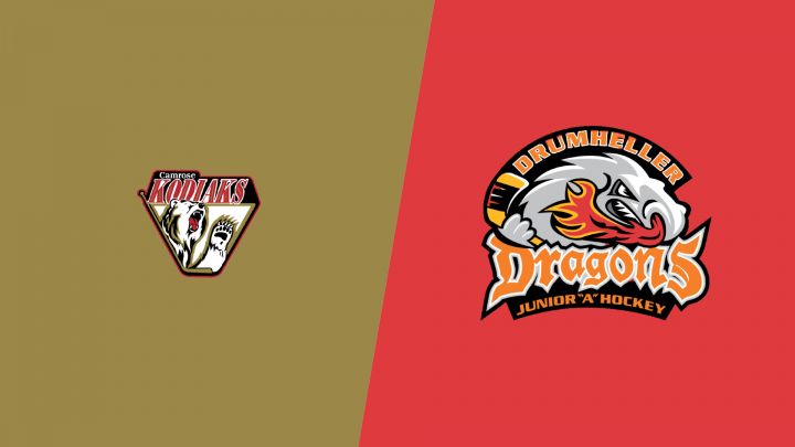 2026 Camrose Kodiaks vs Drumheller Dragons