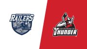 2026 Worcester Railers vs Adirondack Thunder