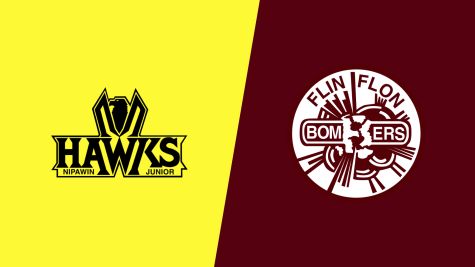 2026 Nipawin Hawks vs Flin Flon Bombers