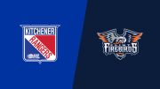Replay: Home - 2026 Kitchener vs Flint | Oct 7 @ 7 PM