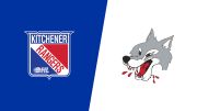 2026 Kitchener Rangers vs Sudbury Wolves