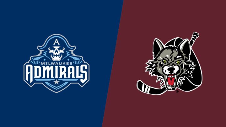 2026 Milwaukee Admirals vs Chicago Wolves