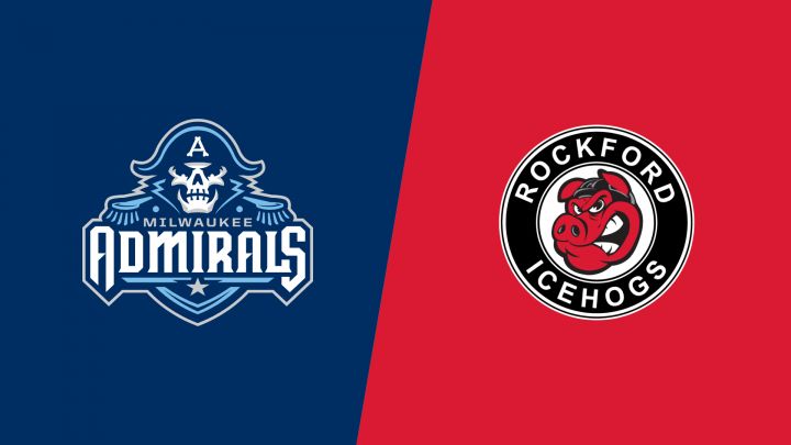 2026 Milwaukee Admirals vs Rockford IceHogs