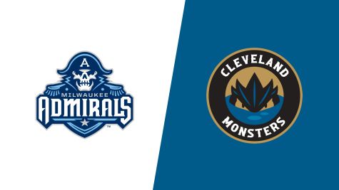 2026 Milwaukee Admirals vs Cleveland Monsters