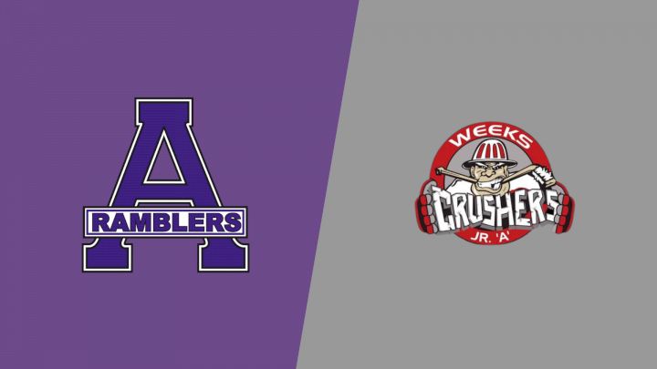 2026 Amherst Ramblers vs Pictou County Crushers