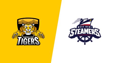 2026 Campbellton Tigers vs West Kent Steamers