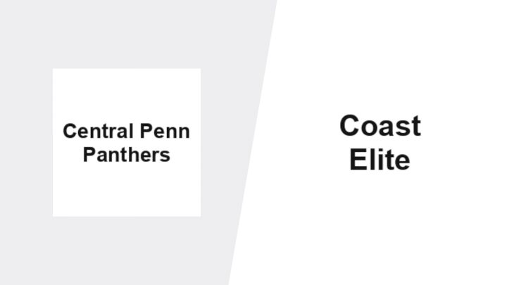 2026 Central Penn Panthers (CO) vs Coastal Elite