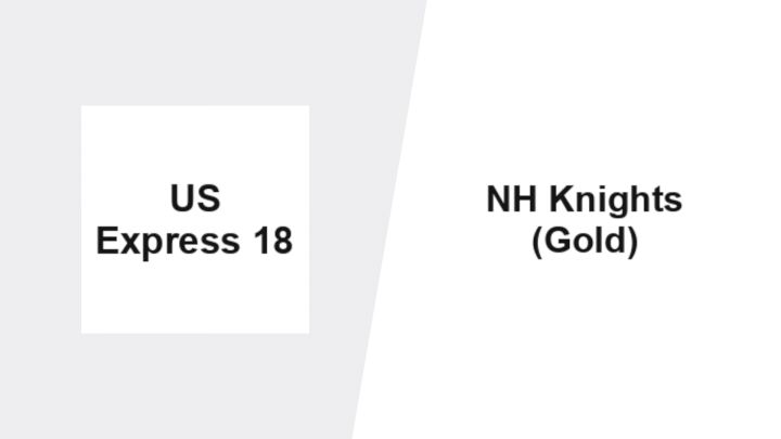 2026 US Express U18 vs Knights Gold