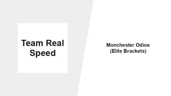 2026 Team Real Speed vs Monchester Odios (Elite)