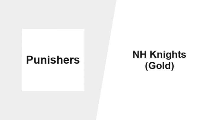 2026 Punisher vs Knights Gold