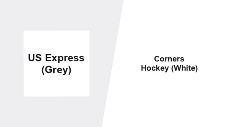 2026 Express Grey vs Corners Hockey White (Elite)