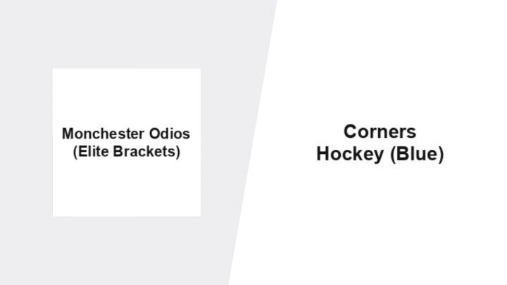 2026 Monchester Odios (Elite) vs Corners Hockey Blue (Elite)
