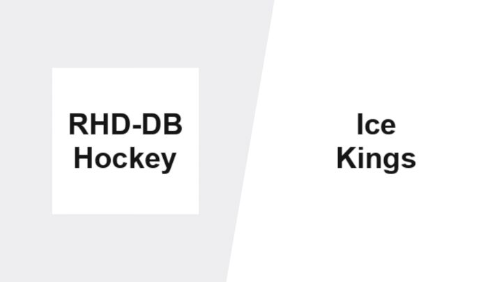 2026 RHD-DB Hockey (Jr. A) vs Ice Kings