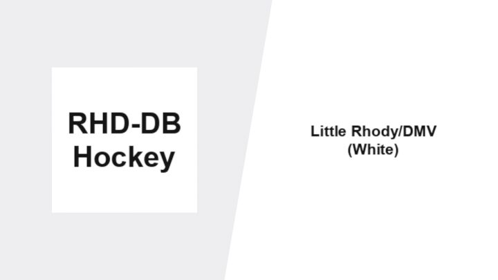 2026 RHD-DB Hockey (Jr. A) vs Little Rhody
